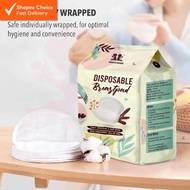 Momo House Disposable Breast Pads (100pcs) - 150ml Absorption, Leak Proof, Double Adhesive Tape