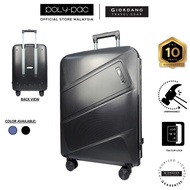 Giordano By Poly Pac 20" 24" 28" Unbreakable PP Bag Bagasi Trolley Travel Luggage Bag w TSA Clip Loc