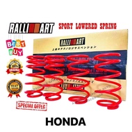 HONDA RALLIART SPORT SPRING CITY JAZZ ACCORD STREAM CIVIC HRV FC FB FD ES EK EG SDA S84 S86 SV4 SM4 RN6 RN1 CF1 CF4 CL9