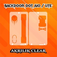 Backdoor Dot Aio V2 Lite Panel Akrilik Transparant