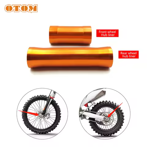 OTOM Motorcycle Front Rear Hub Liner Tube Spacer Bearing Bushing Inner Core Center Kit For KTM EXC S