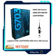【CN Version】Logitech G703 LIGHTSPED Wireless Gaming Mouse With 25K Hero Sensor POWERPLAY Compatible