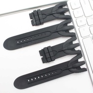 Suitable for Invicta Watch Invicta Men's Watch Large Dial Strap 36mm Black Silicone Watch Strap Acce