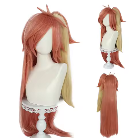 Hazzbin Charlie Momningstar Cosplay Wig Anime Hotel Cherri Cosplay Wig ALASTOR Hair Lucifer Wig Rutt