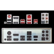 MSI B450M MORTAR, B450M MORTAR MAX 1: 1 Customized Stainless Steel Rear Bezel