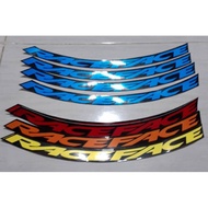 Mtb raceface Bicycle rims Decal