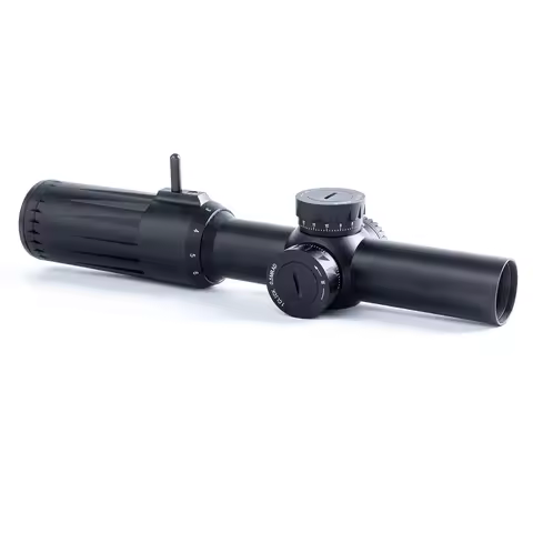 VUDU Scope FFP LPVO SR1 Reticle 1-6x24MM Rifle Scope FFP 30mm Tube Reticle MRAD BK Maintube Black wi