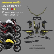 2023 hornet cb750 Motorcycle accessories For Honda CB750 CB 750 Hornet 3D Epoxy Resin StickerProtect
