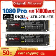 HOT 1080PRO 4TB SSD Original Brand SSD M2 2280 PCIe 4.0 NVME Read 14000MB/S Solid State Hard Disk For Desktop/PC/PS5 Game Laptop