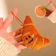 GANTUNGAN Cute Croissant Pastry Charm BagCANTIKERO France Croissant Pastry Keychain