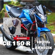 VISOR HONDA CB 150 R NEW FULL ACRYLIC MATERIAL WINDSHIELD VISOR CB 150R NEW NSR899