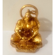 Multi Color  Bahubali Bajrangbali Hanuman Blessing with Gada Idol Statue for Car Dashboard