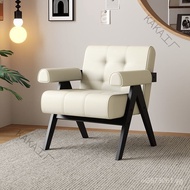 Nordic Style LCP1Solid Wood Table and Chair Single Coffee Modern Balcony Combination Negotiation Sof