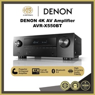 DENON AVR-X550BT 5.2 CHANNEL 4K ULTRA HD AV RECEIVER