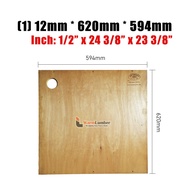 WARMLUMBER 12mm DIY Plywood Board Papan Lapis Cabinet Ply Wood Table Top Kayu Kabinet Plywood Sheet 