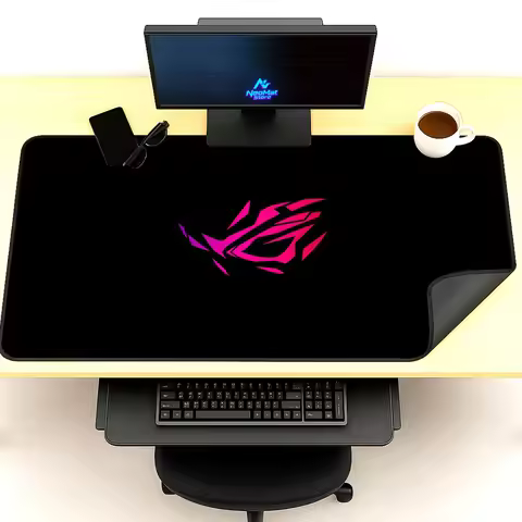 Asus Rog Mouse Mat Xxl Non-slip Large Desk Mat Gaming Desk Accessories Black Keyboard Mat 60x120 Mou