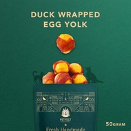 [Petfect] Duck Wrapped Egg Yolk. Pet Snack, Dog snack and Cat snack. Pet Treats