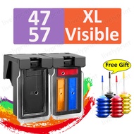 Compatible Refillable Canon 47 57 Ink Cartridge Canon 47XL Ink Canon 57 Ink Canon PG 47 Black  Canon