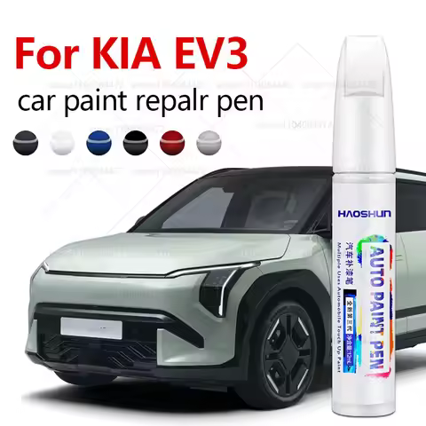 Car Paint Repair Pen For KIA EV3 Paint Scratch Repair Accessories Black 9B Green Grey Orange 06 Whit