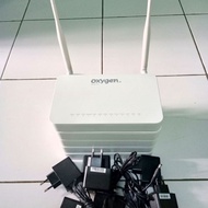 ROUTER ZTE GPON ONT ZXHN F609 V3 port hijau