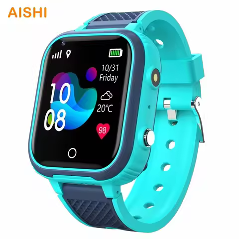 AISHI LT21 4G Kids Smart Watch GPS Tracker WiFi Video Call SOS Waterproof Camera Baby Phone Child Sm