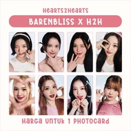 UNOFFICIAL PHOTOCARD | HEARTS2HEARTS x BARENBLISS