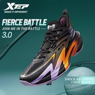 【XTEP】 Fierce Battle 3.0 | 2025 Summer New Style Low-Top Professional Actual Combat Cushioning Breat