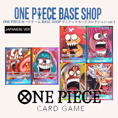 Diy One Piece Card Game Base Shop Limited Card Collection Vol.1 Japanese Tony.chopper Op08-001 Peron