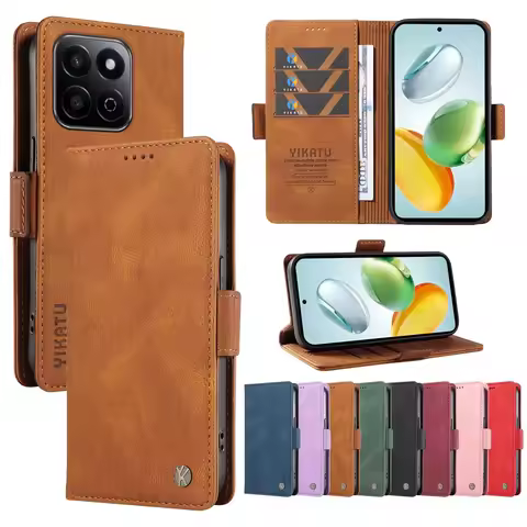 Wallet Leather Case For Huawei Honor X8 5G X7C 4G X7B X7A X7 X6s X6B X6A X6 X5B Plus Magic 5 6 Pro 2