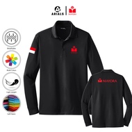 Arials Polo shirt Baju Kaos Kerah Lengan Panjang PT Mayora Indah Tbk