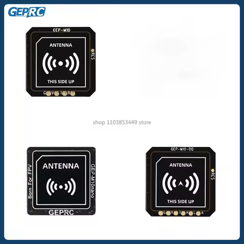 GEPRC GEP - M10 Series GPS Modules: Multi - Model (M10/Nano/DQ), Dual - Size (15×15/22×22mm), Compas