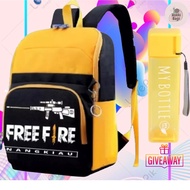 [[ FREE FIRE ]] BOYS' SCHOOL BACKPACKS FREE FIRE School Backpacks for Elementary School Kindergarten