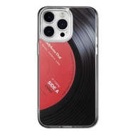 iPhone 14/13/12 最新立體唱片紋路四邊防摔手機殼 蘋果apple Pro