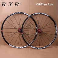 RXR 26" 27.5" 29" Bicycle Wheelset Carbon Hub Bike Wheel Set QR/TA Front &amp; Rear MTB Wheels Cycling Parts