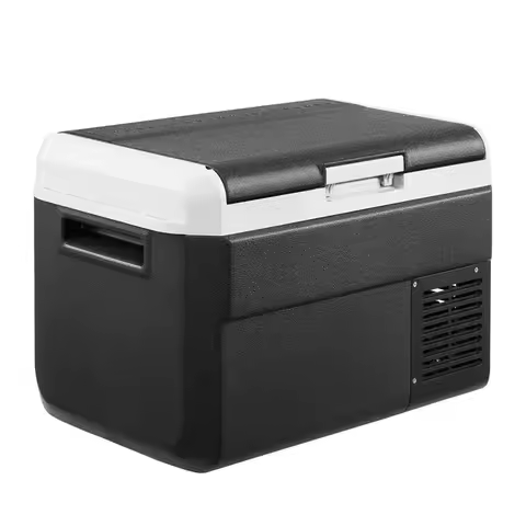 12 Car Refrigerator, 26.4QT/25L Car Fridge, Portable Electric Cooler with -4-68 F Adjustable Temp, 1