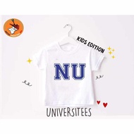 ARTSY-NATIONAL UNIVERSITY NU UNIVERSITEES KIDS UNISEX SHIRT