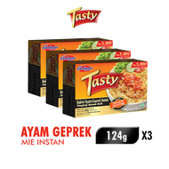 [Paket isi 3] Sedaap Tasty Mie Instan Bakmi Ayam Geprek Bag 124gr