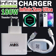 Infinix Charger 180 Watt Thunder Charger Super Fast Charger For Infinix Zero Ultra Original Casan In