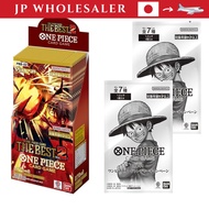 BANDAI ONE PIECE TCG Premium Booster THE BEST Vol.2 PRB-02 10pk Box + Oct Promo x3