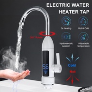 3000W Instant Electric Hot Water Heater Faucet Temperature Display Instant Heating Tap Water Heater