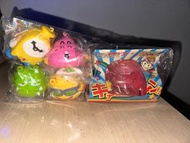 Dr.Slump IQ博士 聖鬥士星矢 黃金聖鬥士 扭蛋 盒蛋 Q版公仔 及 小雲 小吉 吊飾 全套