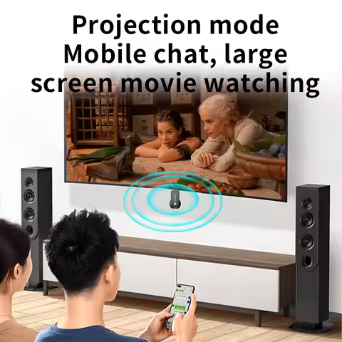 M9 Same Screen Device Wireless WiFi Display Supports 4K/1080P HD Input Suitable for 99% Smartphones 