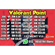 Valorant Point Cheapest Top Up