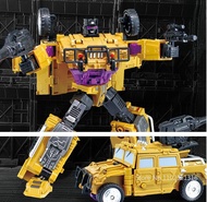5 In 1 Transformation Oversized Bruticus Robot Car Action Figures Military Tank Plane Devastator Mod