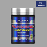 ALLMAX Essentials YOHIMBINE + RAUWOLSCINE - 60 Capsules - Supports Fat Burning & Suppresses Appetite