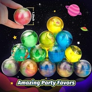 Clear Crystal Slime & Fluffy Foam Slime with Beads Non-Sticky Stretchy Putty DIY Idea