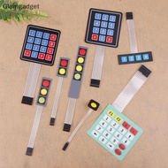 [Glg] 1*2 3 4 Key Button Membrane 3*4 4X5 Matrix Array Keyboard 1X6 Keypad With LED Control Panel Pa
