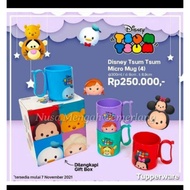 Tupperware mug contains 4 / Disney tsum tsum micro tupperware mug