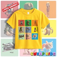 Italian Brainrot Anomali Kids T-Shirt Italian Brainrot Kids T-Shirt/ Free Name