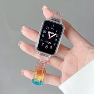 Dây đeo nhựa nhiều màu có vỏ bảo vệ cho dây đeo Huawei Band 10 dây đeo Huawei Band 9 dây đeo Huawei 